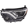 Driver Side Headlight, without Bulb, Halogen, 4 Cyl., 2.5L Engine, Japan Built Vehicle, CAPA CERTIFIED