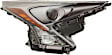 Passenger Side Headlight, with Bulb, LED, Clear Lens
