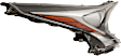 Passenger Side Headlight, with Bulb, LED, Clear Lens