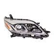 Passenger Side Headlight, without Bulb, HID/Xenon, Clear Lens, 6 Cyl., 3.5L Engine, CAPA CERTIFIED