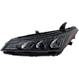 Driver Side LED Headlight, With bulb(s)