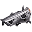 Driver Side Headlight, with Bulb, LED, 6 Cyl., 4.0L Engine, CAPA CERTIFIED