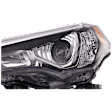 Driver Side Headlight, with Bulb, LED, 6 Cyl., 4.0L Engine, CAPA CERTIFIED