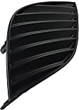 Front, Passenger Side Bumper Grille, Textured Black