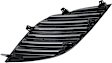 Front, Driver Side Bumper Grille, Textured Black