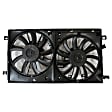OE Replacement A/C Condenser Fan, Dual fan