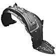 Front, Passenger Side Fender Liner, without Insulation Foam, 4 Cyl., 2.0L Engine, Turkey Built Vehicle, CAPA CERTIFIED