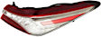 Passenger Side, Outer Tail Light, with Bulb, Halogen, Clear and Red Lens, XSE Model, CAPA CERTIFIED