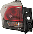 Driver Side, Outer Tail Light, With bulb(s), Halogen, Clear Lens, CAPA CERTIFIED