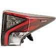 Passenger Side, Outer Tail Light, without Bulb, Halogen, Clear and Red Lens, 4 Cyl., 1.8L Engine, CAPA CERTIFIED