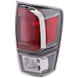 Passenger Side Halogen Tail Light, With bulb(s), OE Replacement, CAPA Certified