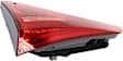 Passenger Side, Inner Tail Light, with Bulb, LED, Clear Lens, CAPA CERTIFIED