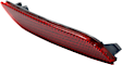 Rear, Passenger Side Bumper Reflector, CAPA Certified