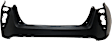 Rear Primed Bumper Cover