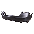 Rear Primed Bumper Cover, (XSE, without TRD Package)/Hybrid XSE Models