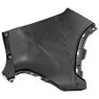Rear, Driver Side Primed Bumper Cover, 4 Cyl., 2.0L Engine