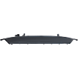 Rear Bumper Trim, Painted Gray, CAPA CERTIFIED
