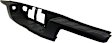 Center Bumper Step Pad, Black CAPA CERTIFIED