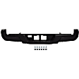 Step Bumper, Powdercoated Black Face Bar and Pads Without mounting bracket(s) CAPA Certified