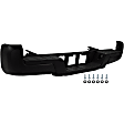 Step Bumper, Powdercoated Black Face Bar and Pads Without mounting bracket(s) CAPA Certified
