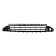 Front Bumper Grille, Dark Gray