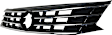 Grille Assembly, Painted Black Shell and Insert, CAPA CERTIFIED