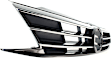 Grille Assembly, Textured Black Shell and Insert
