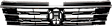 Grille, Painted Black, 4 Cyl., 2.0L Engine