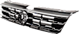 Grille, Painted Black, 4 Cyl., 2.0L Engine, CAPA CERTIFIED