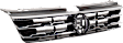 Grille, Painted Black, 4 Cyl., 2.0L Engine, CAPA CERTIFIED