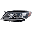 Driver Side Headlight, without Bulb, HID/Xenon, Clear Lens