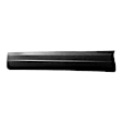 Front, Driver Side Door Molding and Beltlines, Textured Black