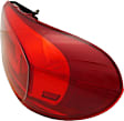 Passenger Side, Outer Tail Light, With bulb(s), Halogen, Red Lens, CAPA CERTIFIED