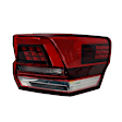 Passenger Side, Outer LED Tail Light, With bulb(s), OE Replacement, CAPA Certified