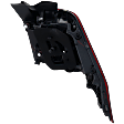 Driver Side, Outer Tail Light, with Bulb, LED, Mounts On Body, 4 Cyl., 2.0L Engine, CAPA CERTIFIED