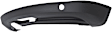 Rear, Lower Textured Bumper Cover, 4 Cyl., 2.0L Engine, Without Parking Aid Sensor Holes, With Tow Hook Holes