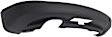Rear, Lower Textured Bumper Cover, 4 Cyl., 2.0L Engine, Without Parking Aid Sensor Holes, With Tow Hook Holes