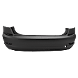 Rear Primed Bumper Cover CAPA Certified