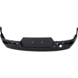 Rear Textured Bumper Cover, For Models with Parking Aid Sensor Hole, without Parallel Park Assist Sensor Hole