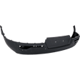Rear Textured Bumper Cover, For Models with Parking Aid Sensor Hole, without Parallel Park Assist Sensor Hole