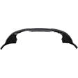 Rear Textured Bumper Cover, For Models with Parking Aid Sensor Hole, without Parallel Park Assist Sensor Hole