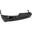 Rear Textured Bumper Cover, For Models with Parking Aid Sensor Hole and Parallel Park Assist Sensor Hole