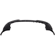 Rear Textured Bumper Cover, For Models with Parking Aid Sensor Hole and Parallel Park Assist Sensor Hole