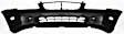 Front Primed Bumper Cover, With Side Marker Holes