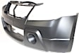 Front Primed Bumper Cover, 6 Cyl., 2.7L Engine, With Emblem Provision, CAPA CERTIFIED