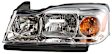 Driver Side Halogen Headlight, With bulb(s), OE Replacement, Sport Utility, CAPA Certified