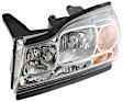 Driver Side Halogen Headlight, With bulb(s), OE Replacement, Sport Utility, CAPA Certified