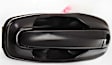 Front, Driver Side Smooth Black Exterior Door Handle, With Key Hole