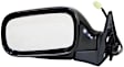 Driver Side Mirror, Power Adjust, Manual Folding, Non-Heated, Textured Black, No Signal Light, No Memory, No Puddle Light, No Auto-Dimming, No Blind Spot Feature