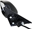 Driver Side Mirror, Power Adjust, Manual Folding, Non-Heated, Textured Black, No Signal Light, No Memory, No Puddle Light, No Auto-Dimming, No Blind Spot Feature
